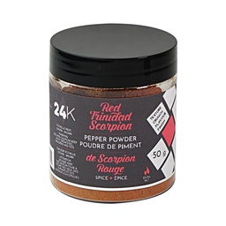 [184040] Red Trinidad Scorpion Pepper Powder 50 g 24K